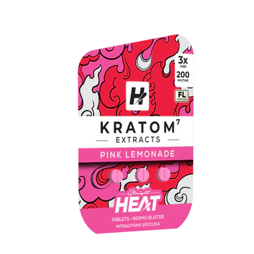 Straight Heat – Kratom Extract Tablets 600mg 3 Ct – 200Mg/Tab | Mitragynine Speciosa